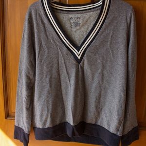 V-neck sweater